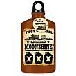 Tipsy Squirrel Old-Fashioned Moonshine Water Bottle